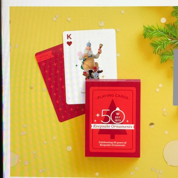 Hallmark 50th Anniversary KOC Exclusive Playing Cards - Picture 1 of 2